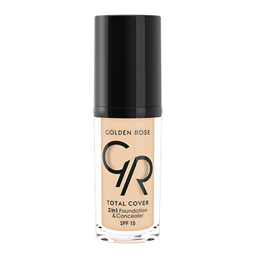 FOND DE TEN - Fond de ten Golden Rose Total Cover 2in1 SPF15