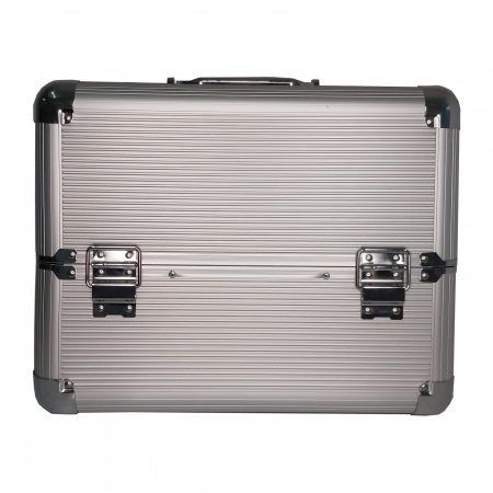 GENTI SI PORTFARDURI - Geanta pentru cosmetice 36x28x28 Argintie