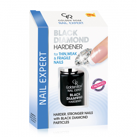 BAZA, TOP COAT, TRATAMENTE - Tratament pentru intarire unghii Golden Rose Black Diamond 11 ml