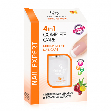BAZA, TOP COAT, TRATAMENTE - Tratament pentru unghii multifunctional Golden Rose 4in1 11 ml